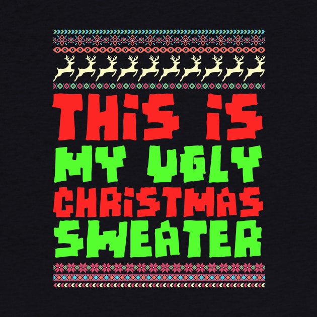 Funny Christmas Ugly Christmas Sweater Holiday Gifts by thuden1738